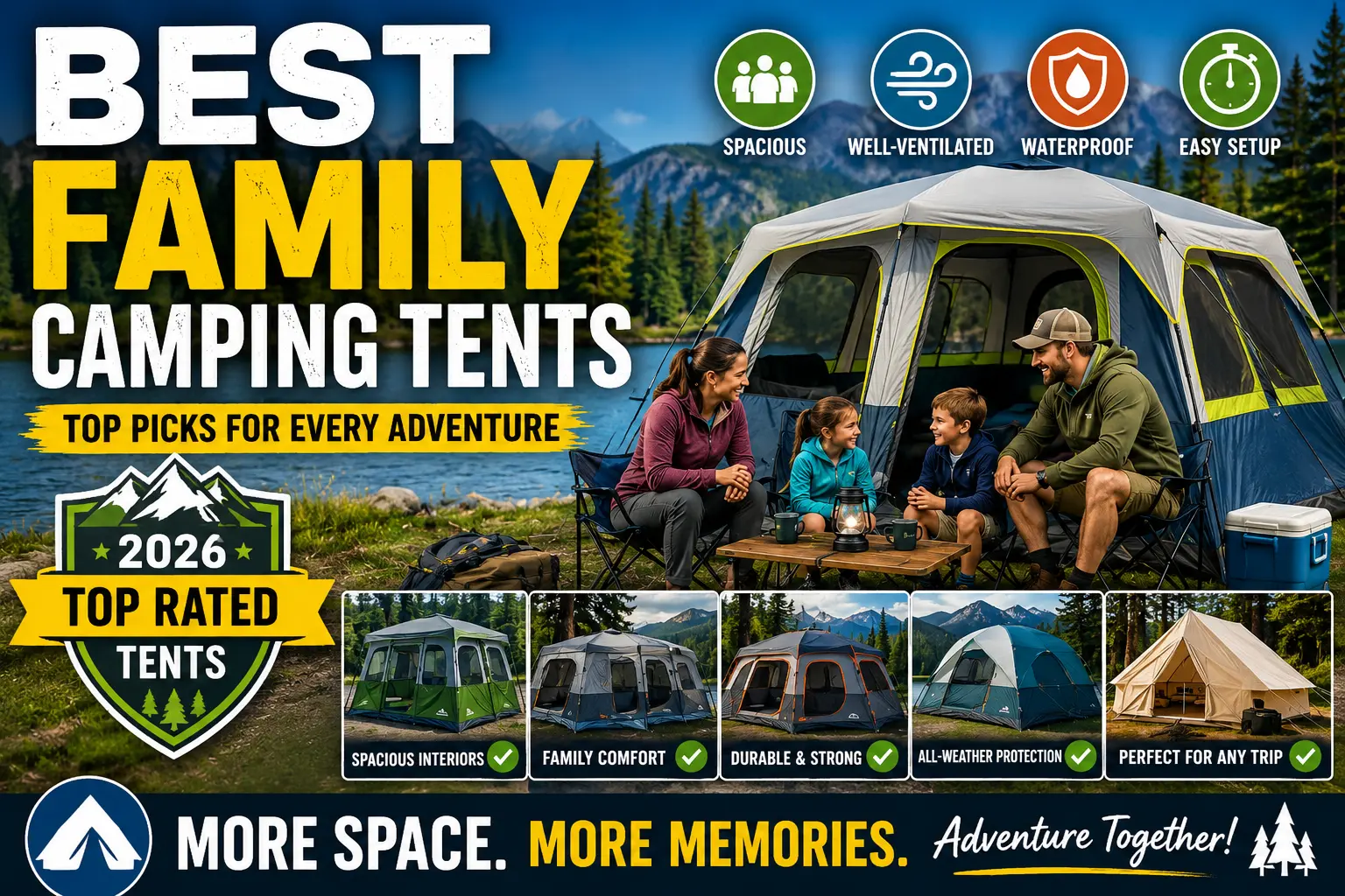 Best Camping Tents for Families