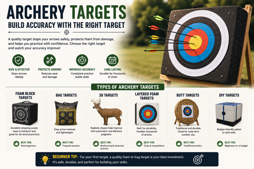 Archery Targets – Build Accuracy with the Right Target