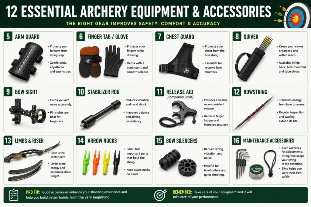 Archery Equipment for Beginner  archer