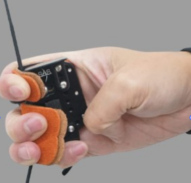 SAS Elite Aluminum Leather Finger Tab